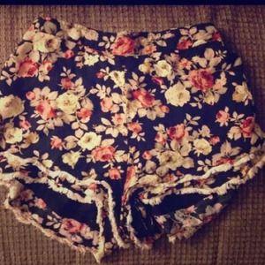 LF SHORTS, ZARA TUNIC & BRANDY SKIRT