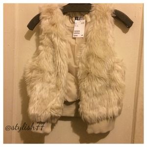 H&M Faux Fur Vest