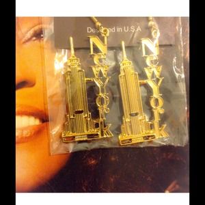 🗽 "NEW YORK" 🗽 EARRINGS