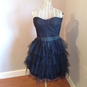 Short black dress