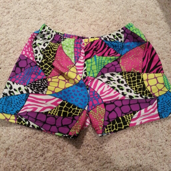 ×SOLD× Colorful Volleyball Spandex Shorts