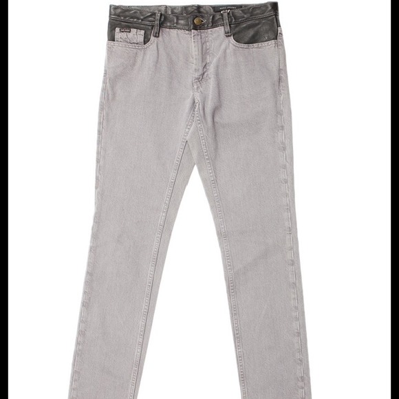 Marc Jacobs Jeans with Leather - Picture 1 of 4