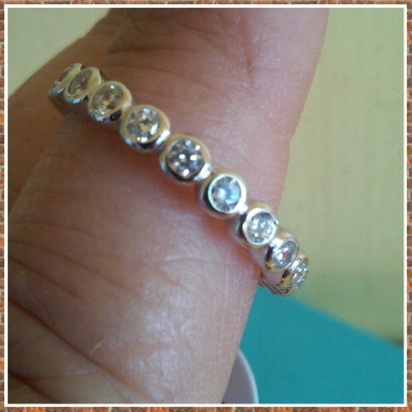 Sterling Silver Eternity Ring