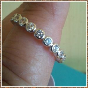 Sterling Silver Eternity Ring