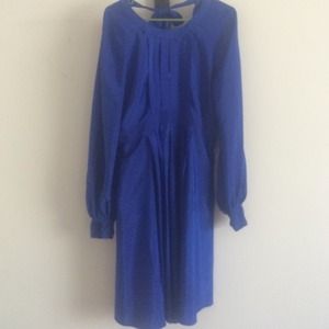 ASOS electric blue maternity dress