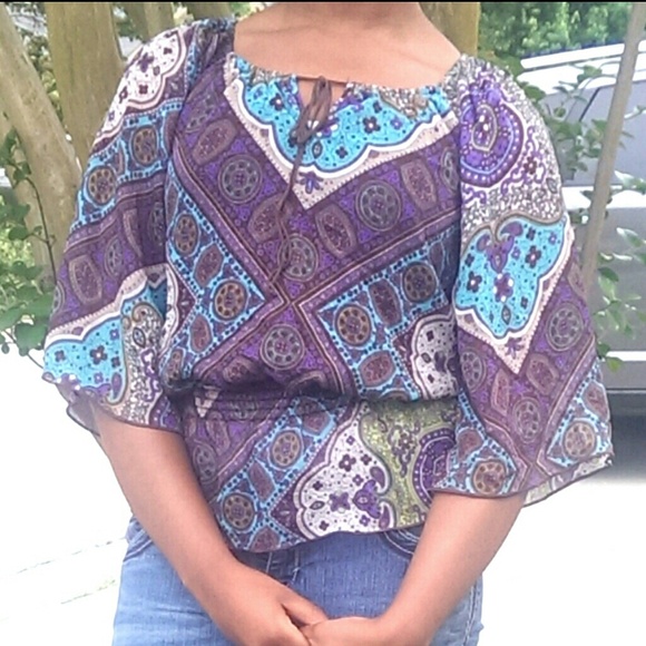 Perfect bohemian top!