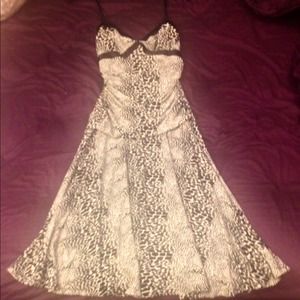 Snake Print dress