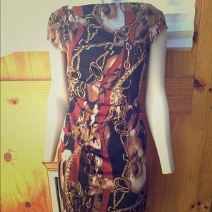 Cache multi pattern dress