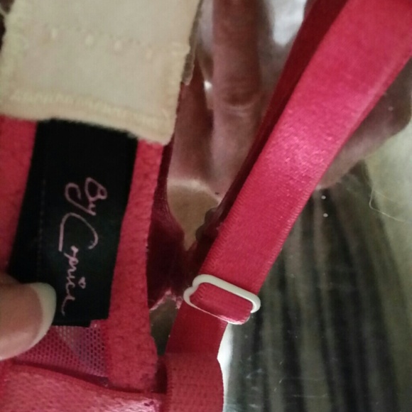 By caprice pink with white lace padded bra - Picture 4 of 4