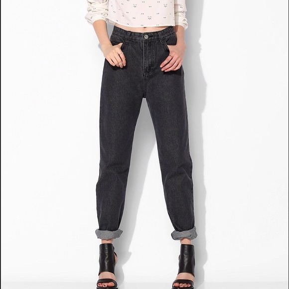 Urban Outfitters dark wash high waisted Mom jeans