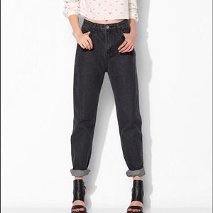Urban Outfitters dark wash high waisted Mom jeans