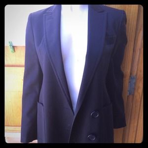 Black Costume National double breasted jacket