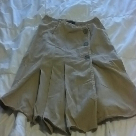 Zara khaki skirt