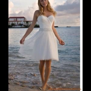 Wedding or reception or prom dress