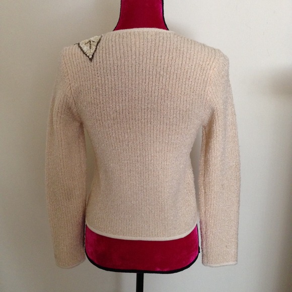 {VTG Sequined Cardigan} - Picture 3 of 4