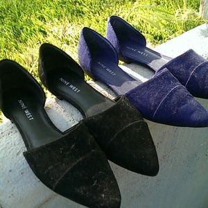 Nine West flats (blue available)