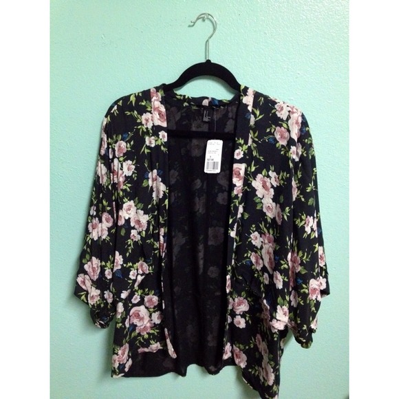 Floral kimono