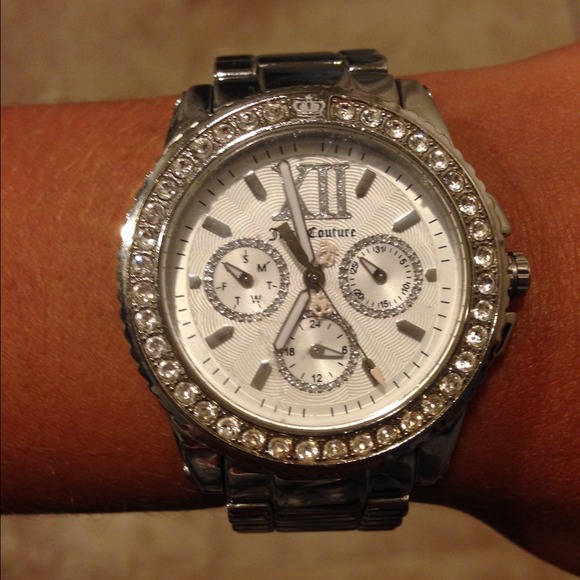 Juicy Couture Pedigree Silver Watch