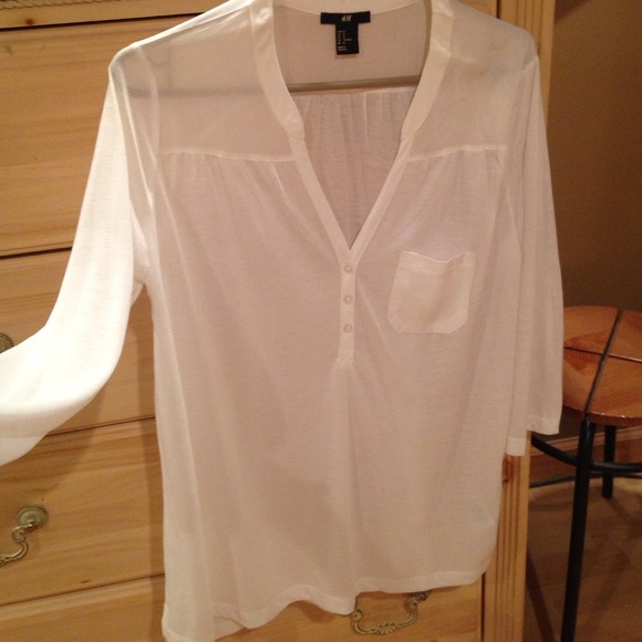 White cotton shirt