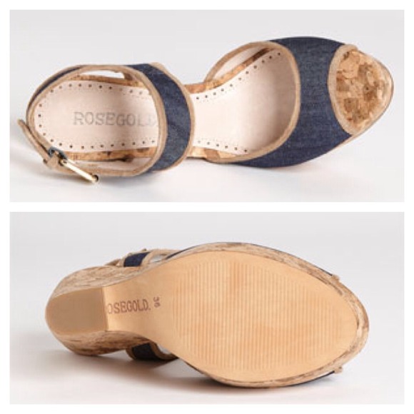 $158 NEW Rosegold Lara Sandal - Picture 2 of 4