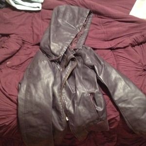 fake leather jacket forever 21
