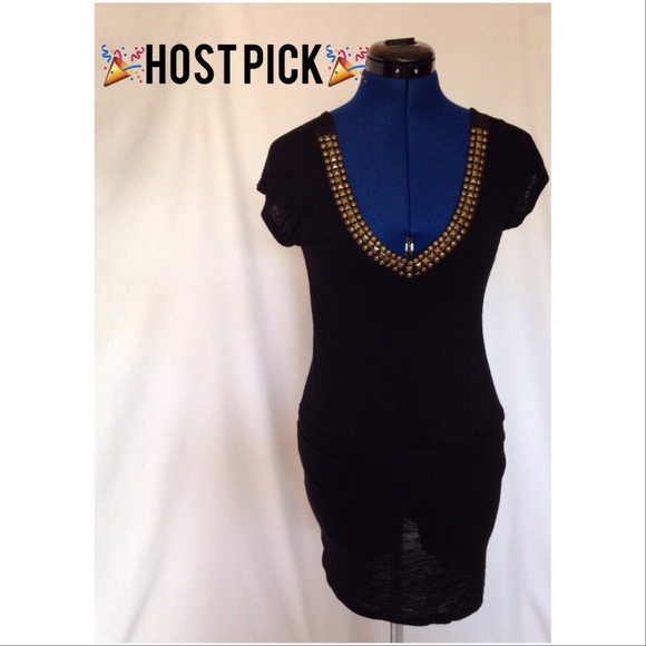 🎉Host Pick 5/21🎉 Studded Dress/Top🌟 - Picture 2 of 4