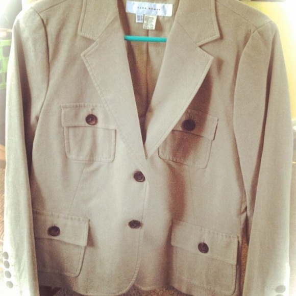 Zara lined blazer xl (fits 10-12)