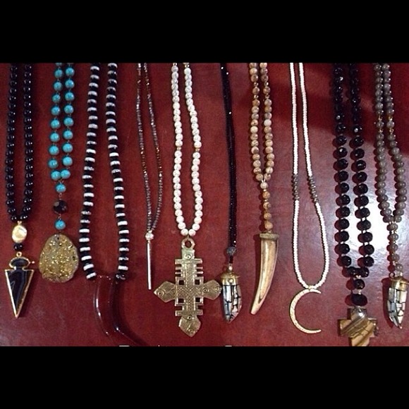Aztec Cross Necklace