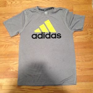 Adidas yellow and grey