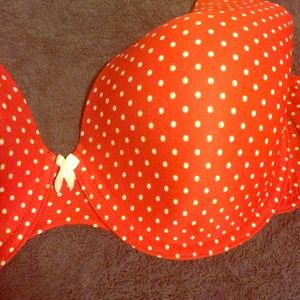 Red Polka Dot Bra