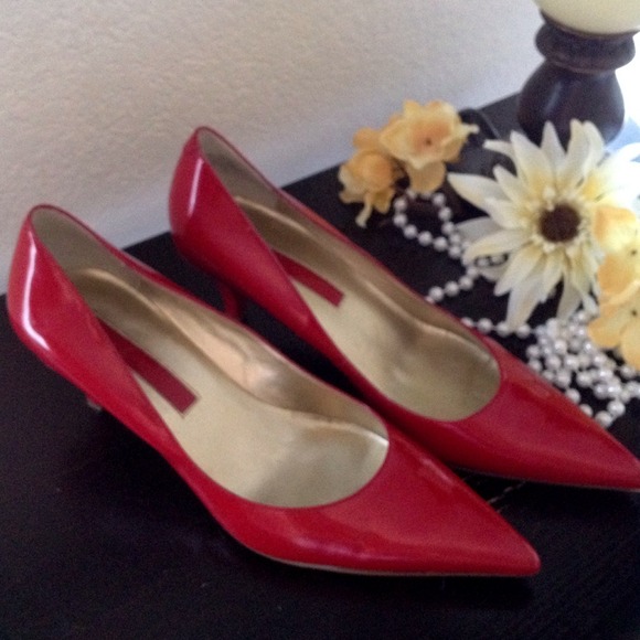 Bandolino Shoes - Bandolino Red Patent Leather "Inspire" Pumps