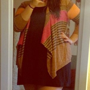 American eagle colorful striped sweater