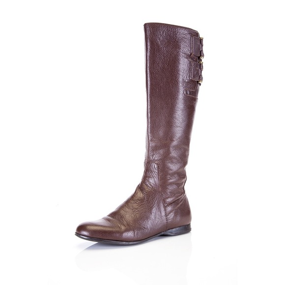 Chocolate brown Enzo Angiolini boots size 6 1/2M
