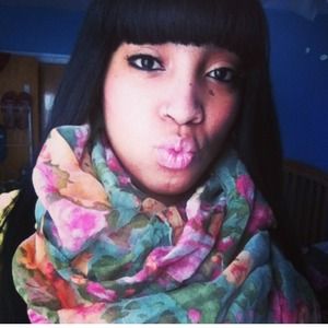 Floral infinity scarf 👌