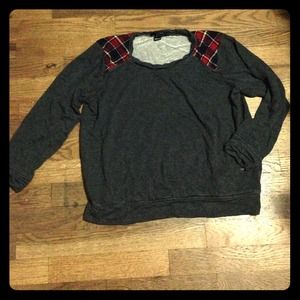 Grey long-ish sleeve