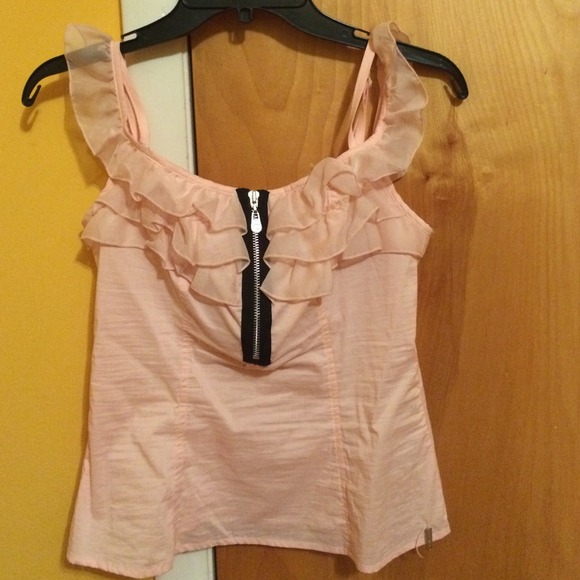 Light pink strap top! Never worn