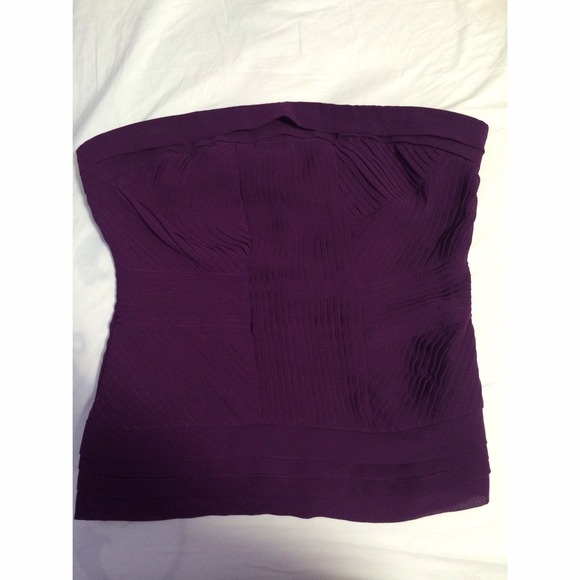 Purple tube top