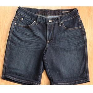 Dark Denim Bermuda Shorts