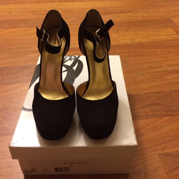 Nine West suede platform - Picture 2 of 3