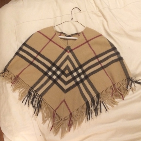 Authentic Burberry Poncho