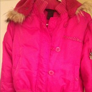 Rocawear pink jacket (M)