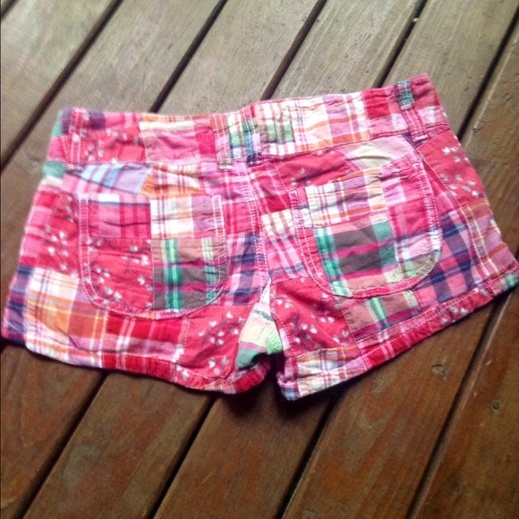 💖Final Price💖Pink plaid shorts w/free top - Picture 4 of 4