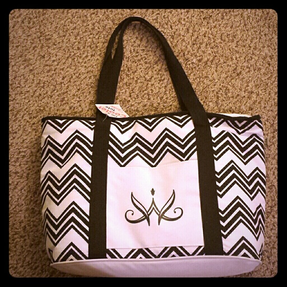 Swagged out beach bag