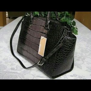 Micheal Kors alligator message bag