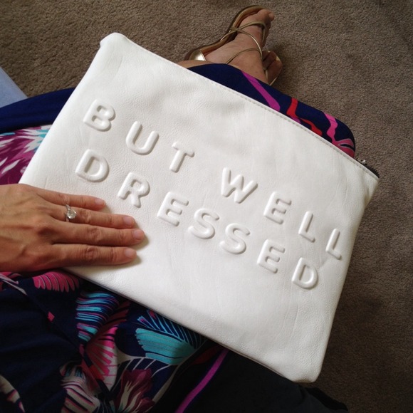 Zara Clutches & Wallets - Zara Stressed but Well Dressed clutch