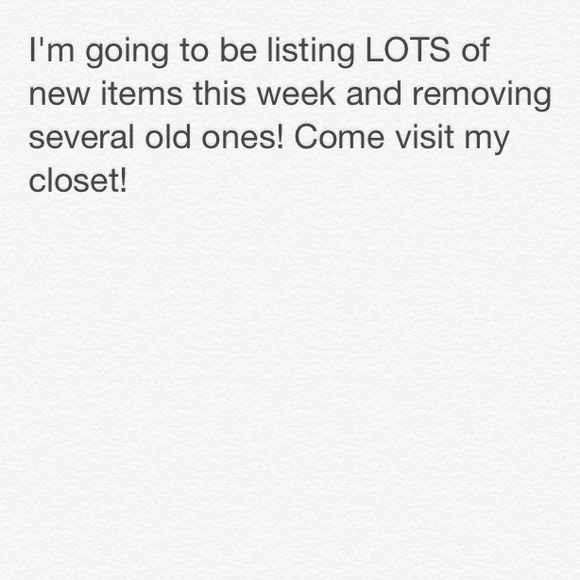 Come re-visit my closet!