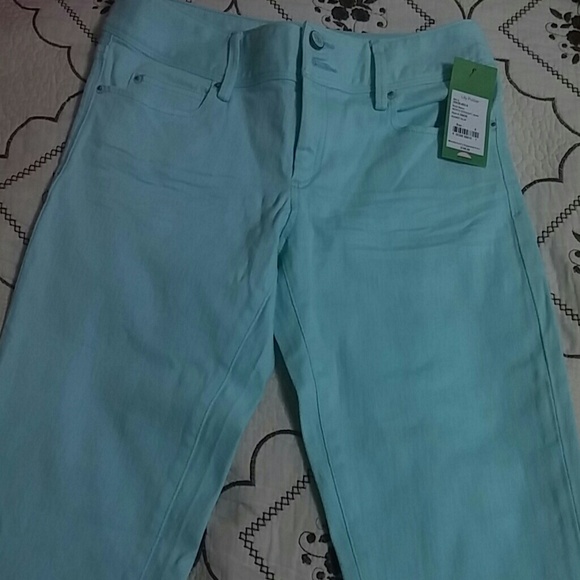 Lilly Pulitzer Turquoise Jeans