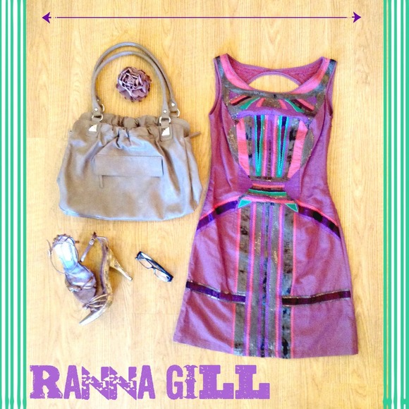 💁 RANNA GILL patchwork dress! 😱🎉HOST PICK🎉