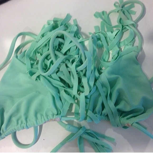 Acacia swimwear montauk bikini top in P