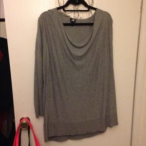 *sold in bundle*Gray baggy sweater dress
